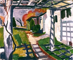 Grape Arbor by Henry Lyman Saÿen