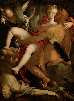 Hercules, Deianira, and Nessus by Bartholomeus Spranger