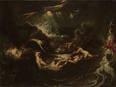 Hero and Leander by Peter Paul Rubens