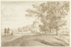 Heuvelachtig terrein in de omstreken van Windsor by Jacob Esselens