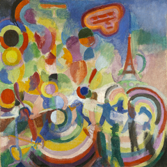 Hommage to Blériot by Robert Delaunay