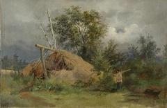 Hovel by Ivan Shishkin