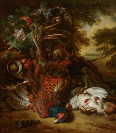 Hunting Still Life by Jan Weenix