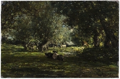 In het bos by Willem Roelofs