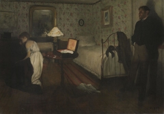 Interior by Edgar Degas