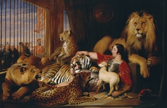 Isaac van Amburgh and his Animals by Edwin Henry Landseer