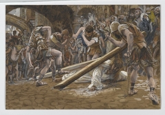 Jesus Falls Beneath the Cross by James Tissot