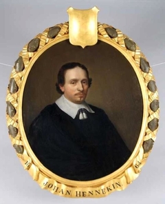 Johan Hennekin, gekozen in 1664 by Pieter van der Werff