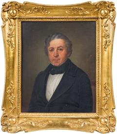 Julius Geber (1816-1876), wholesale dealer, banker, married to Hilda Philipson by Carl Vilhelm Nordgren