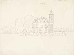 Kasteel Bouvigne bij Breda by Cornelis Pronk