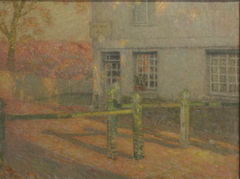 La Barrière verte by Henri Le Sidaner