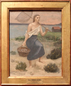 La Pêcheuse by Pierre Puvis de Chavannes