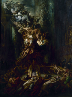 La Ronde du Sabbat by Louis Boulanger