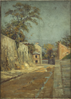 La Rue des Saules à Montmartre by Charles Jean Coussediere