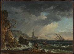 La tempête by Joseph Vernet