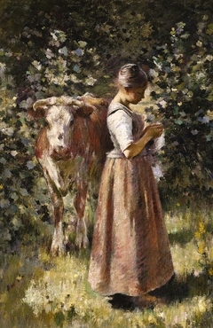 La Vachère by Theodore Robinson