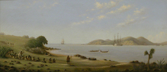 Landing of Lieutenant Governor Hobson at Waitangi by Matthew Thomas Clayton