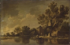 Landscape with a Canal by Pieter de Neyn