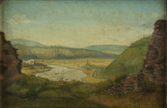 Landschaft bei Erlenbach am Main by Franz Schmitt