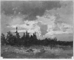 Landschaft by Fritz Halberg-Krauss