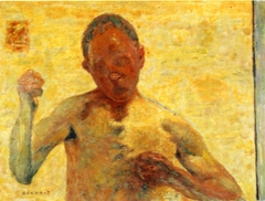 Le Boxeur (portrait de l'artiste) by Pierre Bonnard