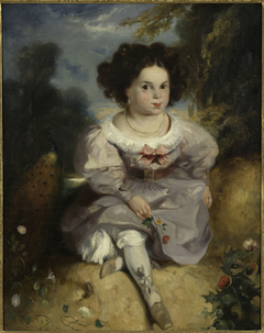 Léopoldine Hugo à l'âge de quatre ans by Louis Boulanger