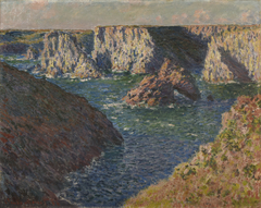 Les Rochers de Belle-Ile by Claude Monet