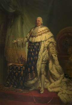 Louis XVIII, King of France (1755-1824) by Jean-Baptiste Paulin Guérin