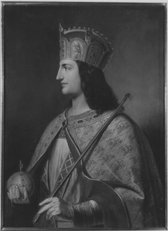 Ludwig der Bayer (geb. 1282, reg. 1294-1347), deutscher König seit 1314, Kaiser seit 1328 by Julius Zimmermann