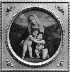 Madonna and Child and St. John the Baptist by Giacomo Francia