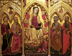 Madonna enthroned by Bartolomeo di Andrea Bocchi