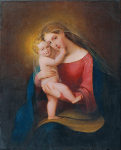 Madonna mit Kind by Franz Schrotzberg