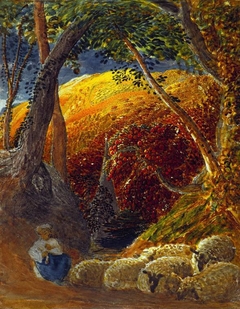 Magic Apple Tree by Samuel Palmer