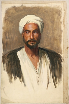 Man with a White Turban by John Singer Sargent