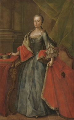 Maria Anna of Sulzbach (1722-1790) by Michael Hartwagner