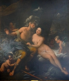 Mars and Venus by Charles Le Brun