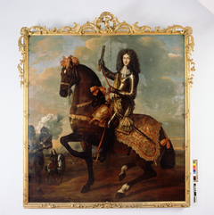 Maurits Lodewijck Nassau La Leck te paard by Anonymous