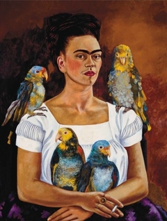 Me and My Parrots by Frida Kahlo