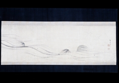 Melons on Waves by Kōno Bairei