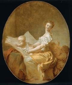 Mother and Child by Jean-Honoré Fragonard