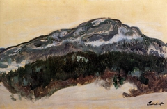 Mount Kolsaas in Norway by Claude Monet