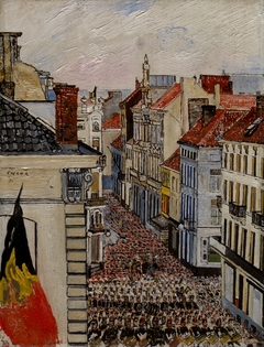 Music in the Vlaanderenstraat by James Ensor