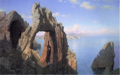 Natural Arch at Capri by William Stanley Haseltine