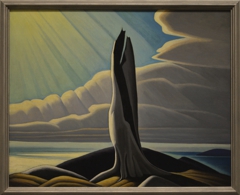 North Shore, Lake Superior by Lawren Harris