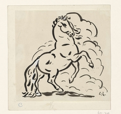 Paard by Leo Gestel