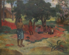 Parau Parau (Whispered Words) by Paul Gauguin