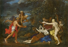 Perseus bei den Nymphen by Joseph Werner the Younger