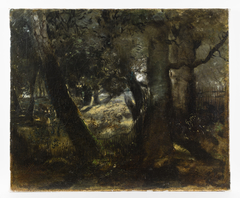 Pheasantry in the Forest of Compiègne by Théodore Rousseau