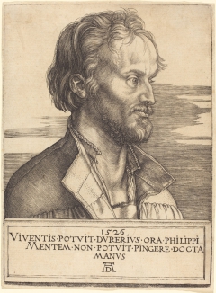 Philip Melanchthon by Albrecht Dürer