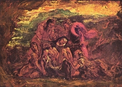 Pieta by Eugène Delacroix